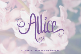 Allice: A Handwritten Font for Charming Branding