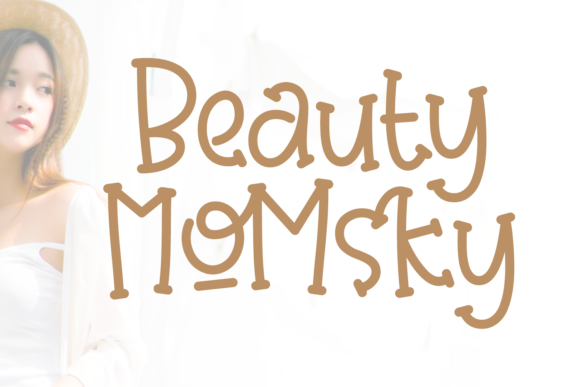 Beauty Momsky: A Whimsical Font for Creative Branding