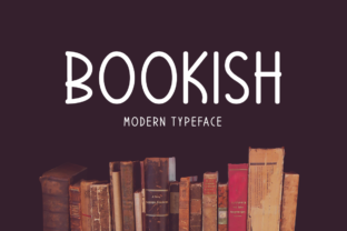Bookish: A Fun and Smart Display Font for Creative Campaigns