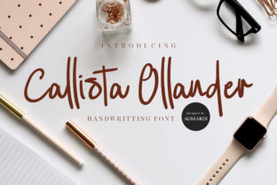 Callista Ollander: A Modern Handwritten Font for Eye-Catching Campaigns