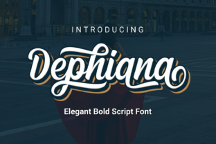 Dephiana: The Elegant Handwritten Font for Creative Makers