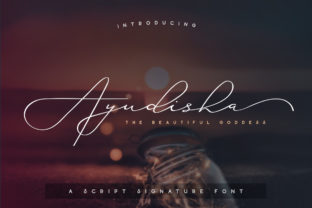 Discover Ayudisha: A Handwritten Font for Elegant Branding