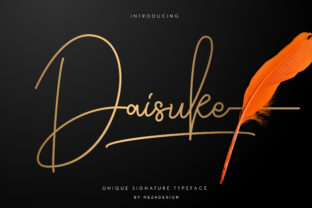 Discover Daisuke: A Light and Elegant Handwritten Font