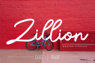 Discover Zillion: A Handwritten Font for Crafters and Creators