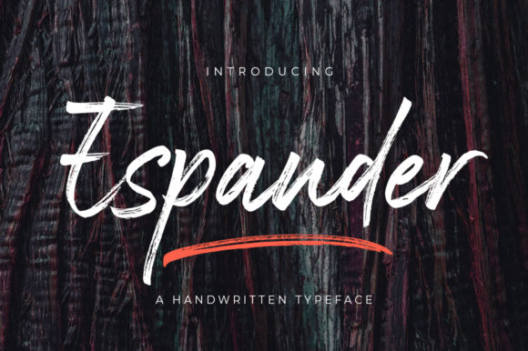 Enhance Your Campaign with Espander: A Bold Handwritten Font