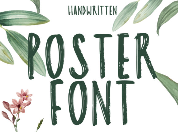 Enhance Your Campaigns with Poster, the Modern Handwritten Font
