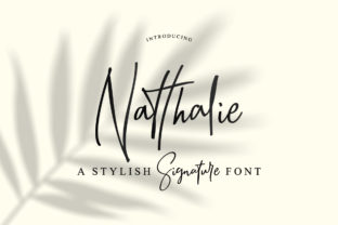 Enhance Your Web Design with Natthalie, the Elegant Handwritten Font