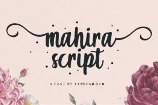 Exploring Mahira: A Charming Handwritten Font for Creative Projects