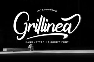 Grillinea: A Handwritten Font for Bold Web Design