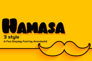 Hamasa: A Playful and Bold Font for Eye-Catching Campaigns