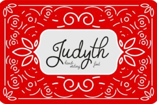 Judyth: A Charming Handwritten Font for Crafters