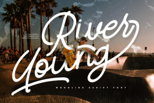 River Young: A Handwritten Font for Bold Web Design