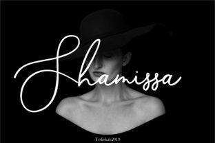 Shamissa: A Handwritten Font for Charming Craft Projects