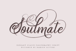 Soulmate: A Bold Handwritten Font for Editorial Design