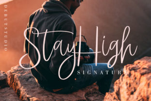 Stay High: Elevate Your Brand with a Handwritten Font