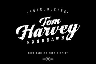Tom Harvey: A Bold Handwritten Font for Striking Campaigns