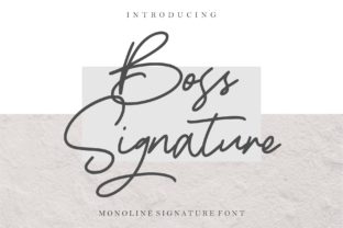 Transform Your Brand with Boss: A Premium Handwritten Font
